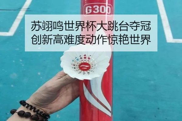 苏翊鸣世界杯大跳台夺冠 创新高难度动作惊艳世界